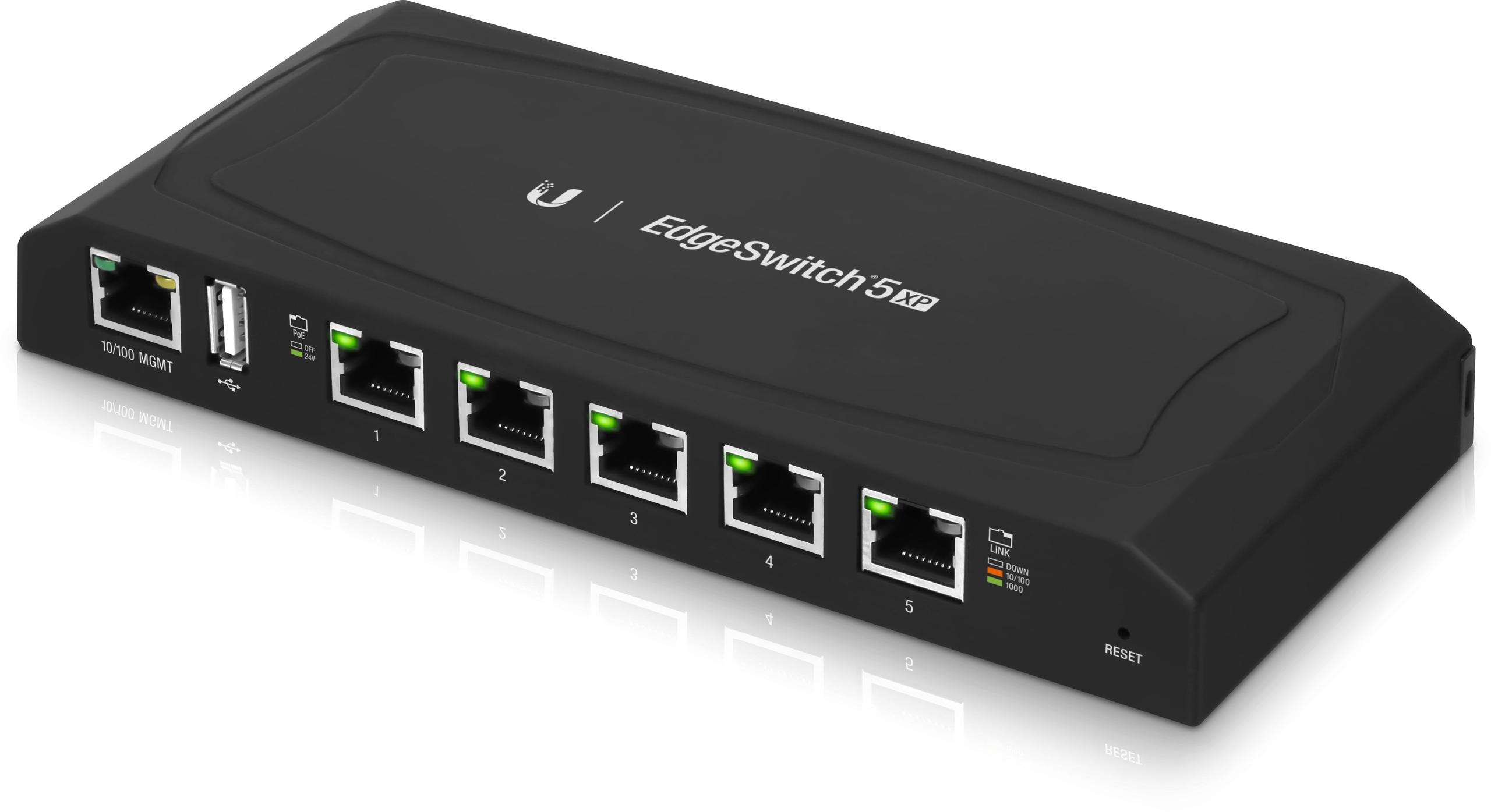 Ubiquiti ES-5XP Switch Top