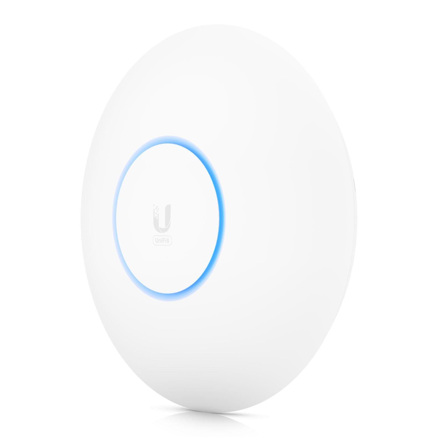 Ubiquiti UniFi U6-LR WiFi 6 Long Range Access Point Front Angle