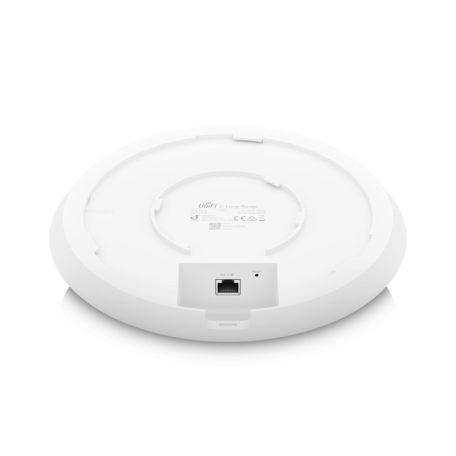 Ubiquiti UniFi U6-LR WiFi 6 Long Range Access Point Port View