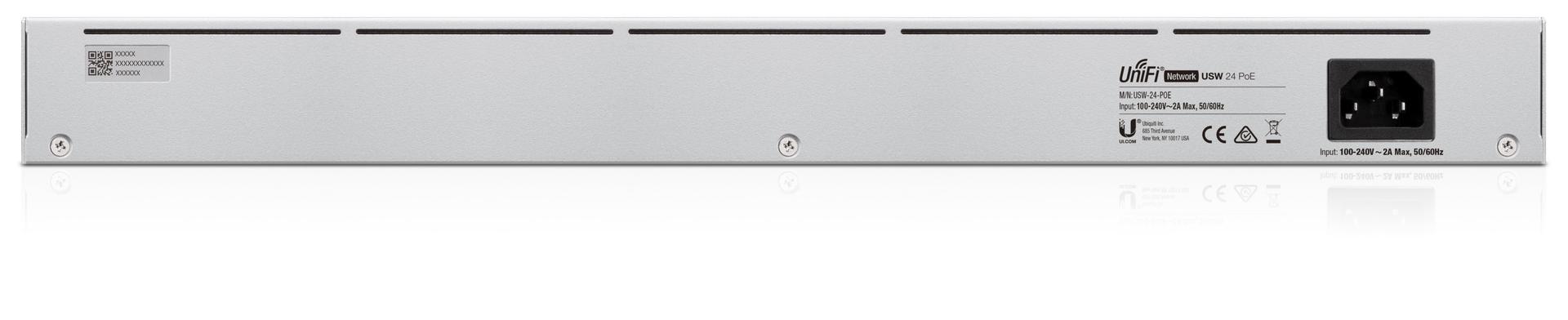 Ubiquiti USW-24-POE Back