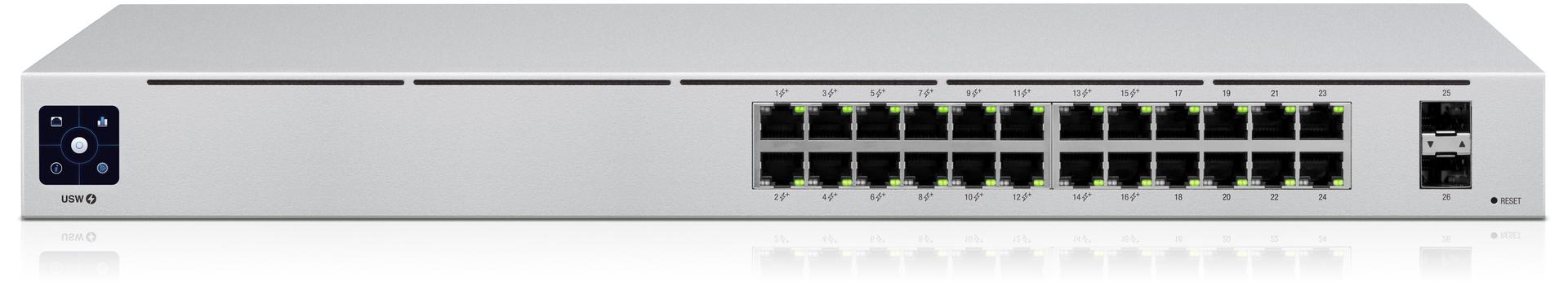 Ubiquiti USW-24-POE Top Angle