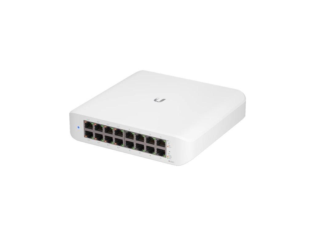 Ubiquiti USW-LITE-16-POE Front Angle