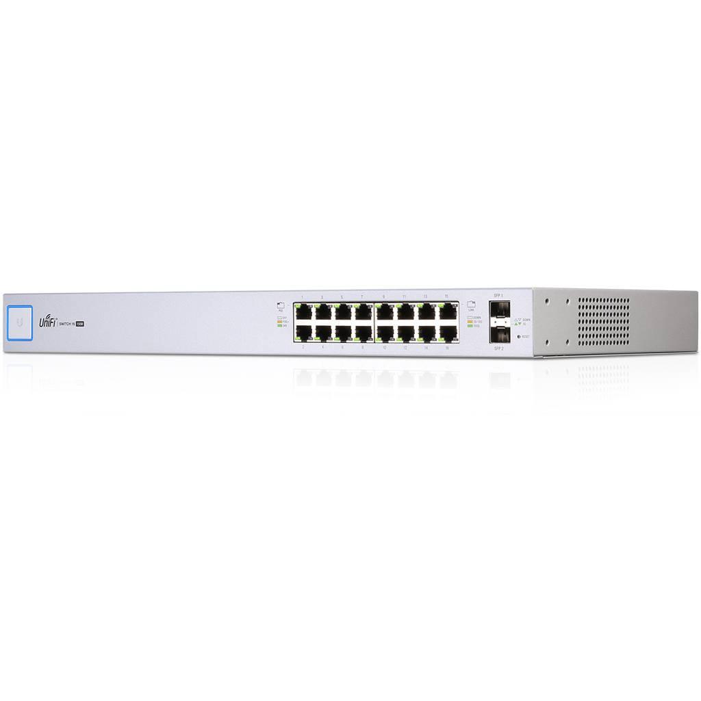 ubiquiti us16150w switch front