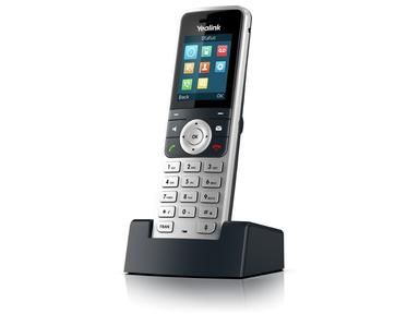 Yealink W53H IP DECT Handset Side Image with Cradle