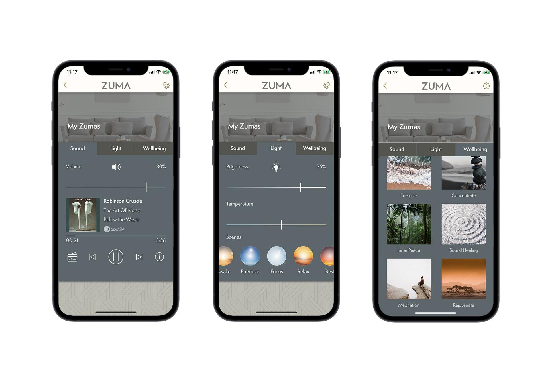 Zuma Lumisonic App