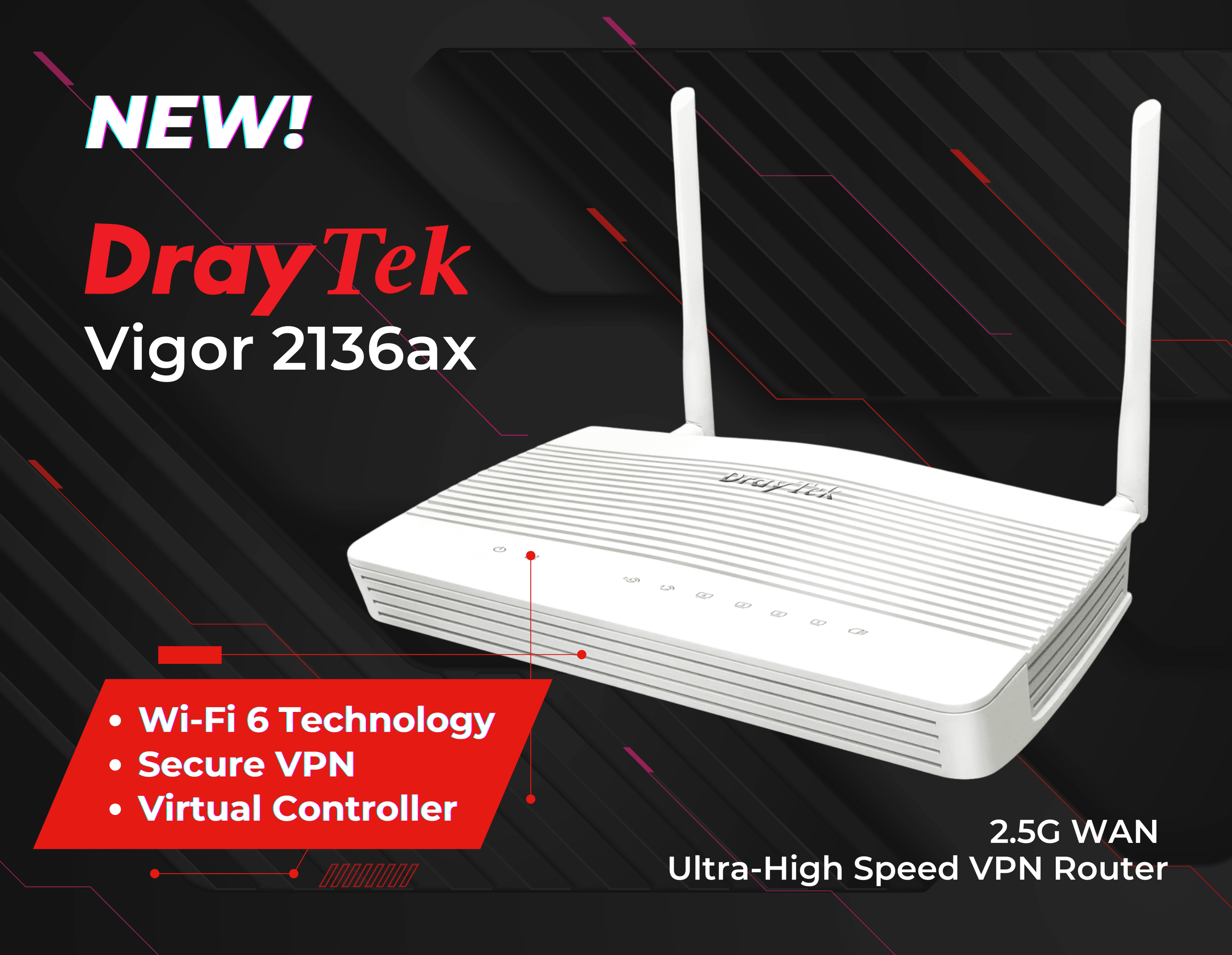 DrayTek Vigor V2136AX