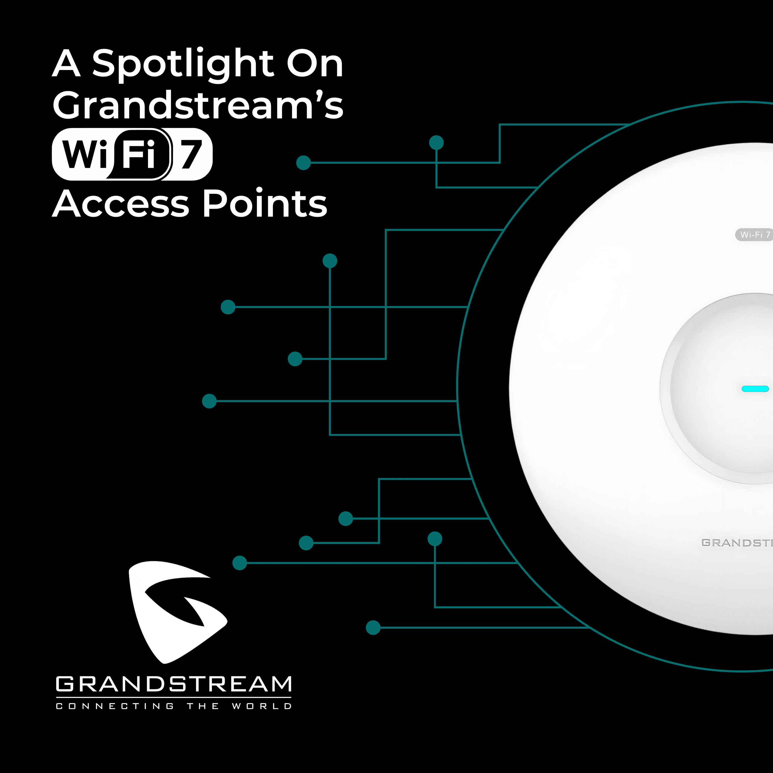 A spotlight on Grandstream’s WiFi 7 Product Range