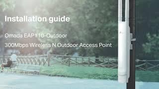 TP-Link EAP110 Outdoor Access Point