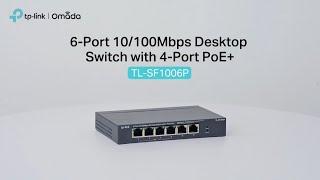 TP-Link TL-SF1006P PoE+ Unmanaged Switch
