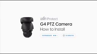 UniFi UVC-G4-PTZ 4K Camera