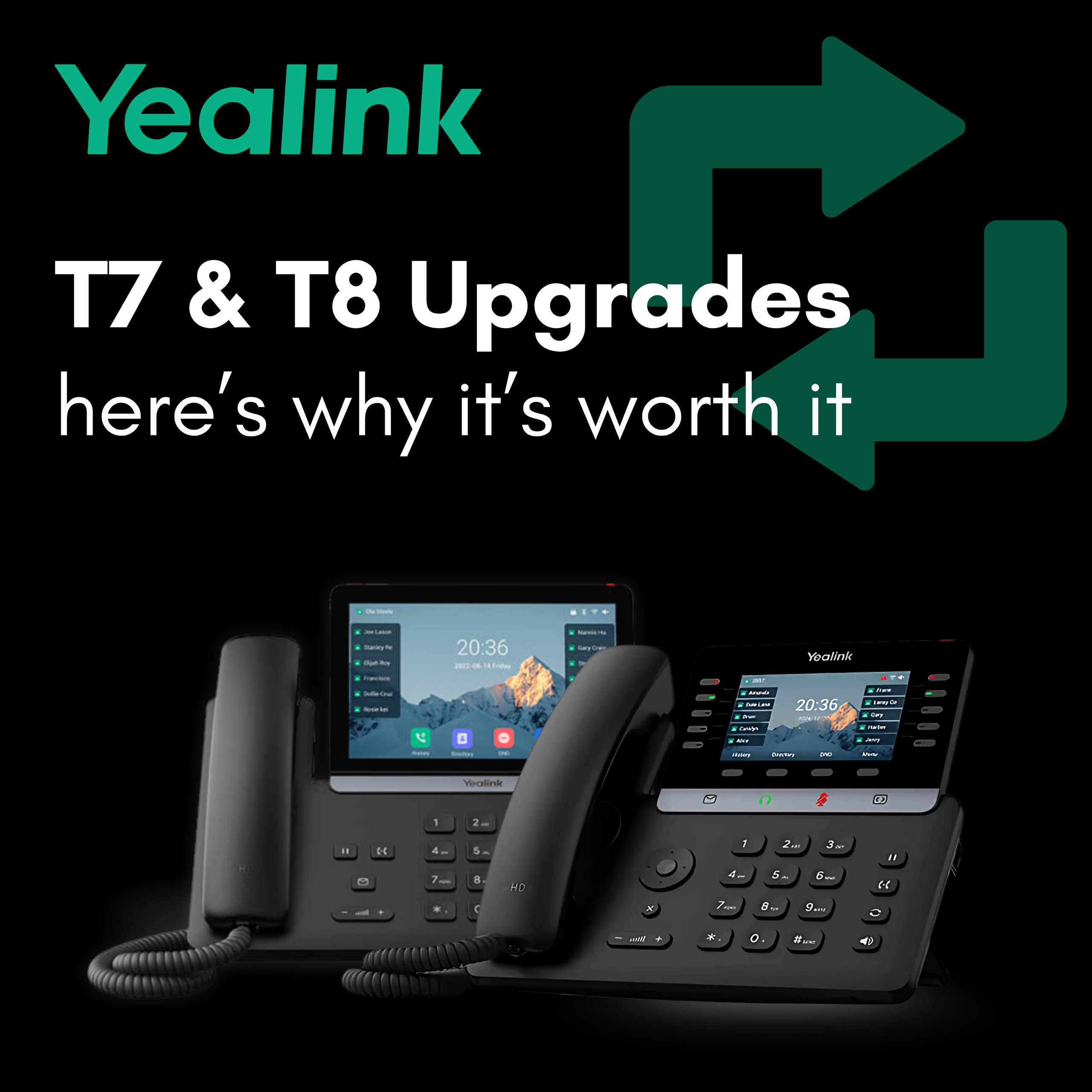 Why Upgrade To The T7 / T8 Series