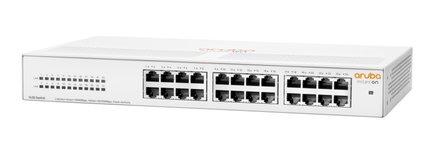 Aruba Instant On 1430 24-Port Unmanaged Switch Front Angle
