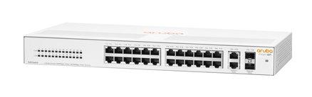 Aruba Instant On 1430 26-Port Switch R8R50A Front Angle Image
