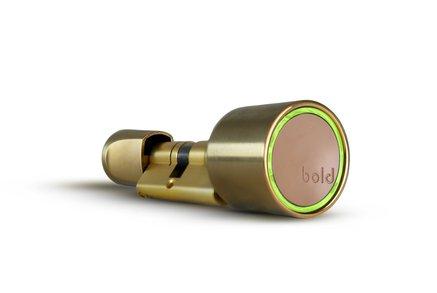 Bold Smart Door Lock SX-33 in Brass