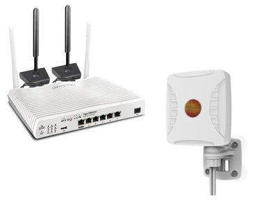 DrayTek V2866Lac Router & Poynting XPOL-1-5G Antenna
