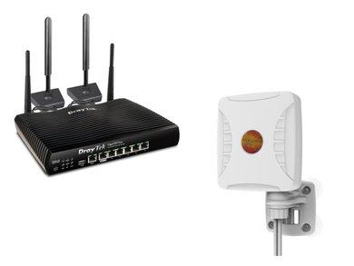 DrayTek V2927Lac Router & Poynting XPOL-1-5G Antenna