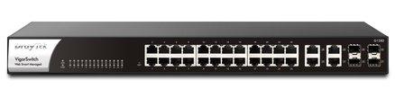 DrayTek VSG1282 24-Port Smart Managed Gigabit Switch