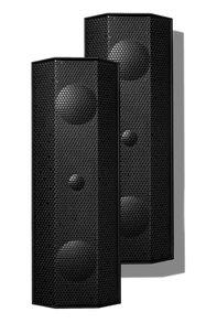 Lithe Audio iO1 Indoor & Outdoor Passive Speakers (Pair) in Black