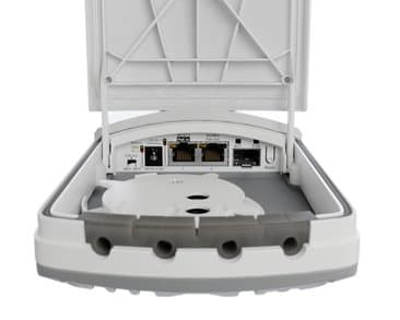 MikroTik FTC21-ups Outdoor Fiber-to-Copper Converter with UPS