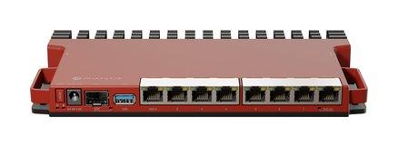 MikroTik L009 8-Port PoE Router (L009UiGS-RM) Front Image