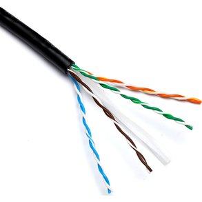 CAT6-EXT-BLACK-305 - Cat6 External - Black - 305m
