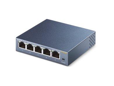 TP-Link TL-SG105 5 Port Switch Front Angle