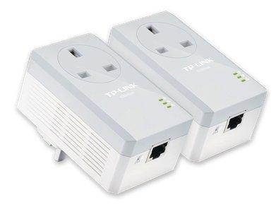 TP-Link TL-PA4010PKIT AV600 Powerline Passthrough Kit Front