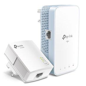 TP-Link TL-WPA7517 Gigabit Powerline Kit Front Angle Image