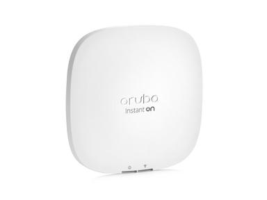 Aruba AP22 WiFi 6 Access Point R4W02A Front Angle 