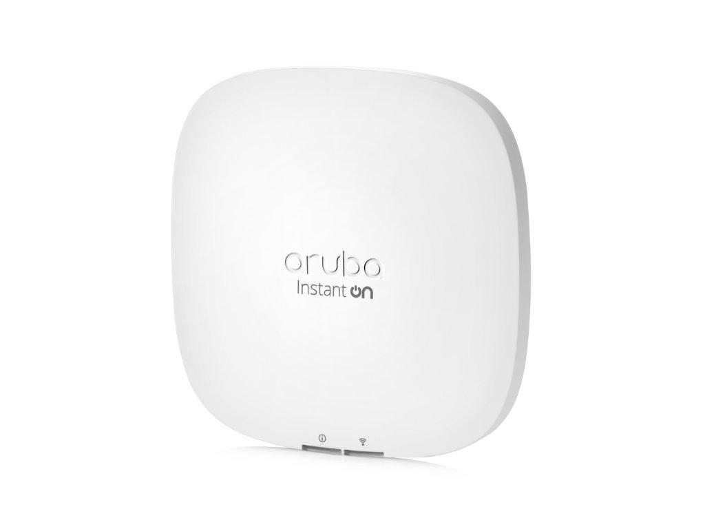 Aruba AP22 WiFi 6 Access Point R4W02A Front Angle 2