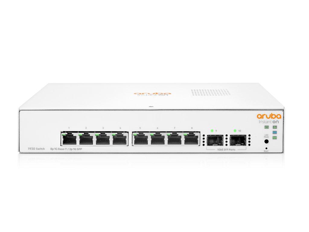 Aruba Instant On 1930 8-port Switch JL680A Front