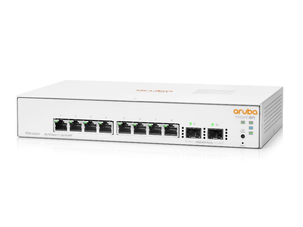 Aruba Instant On 1930 8-port Switch JL680A Side