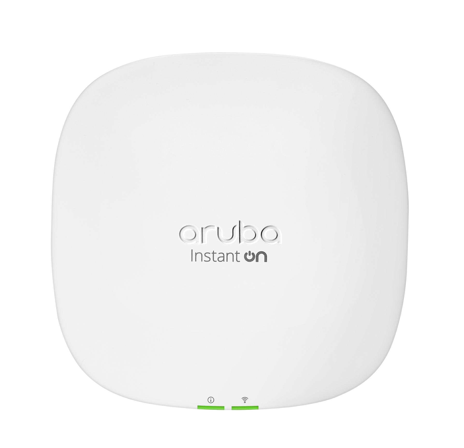Aruba Instant On AP25 Wi-Fi 6 Access Point Front Image