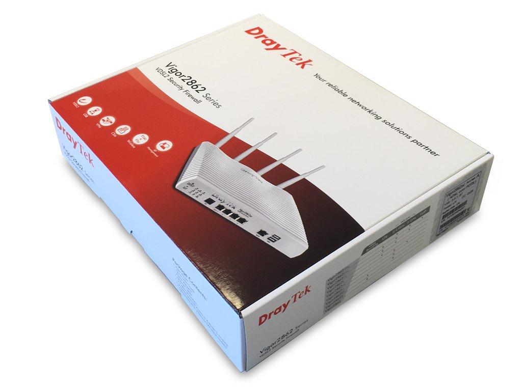 Draytek V2862AC Router Box