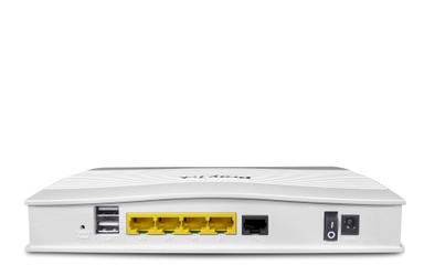 DrayTek V2763 VDSL & Ethernet Router Back Image