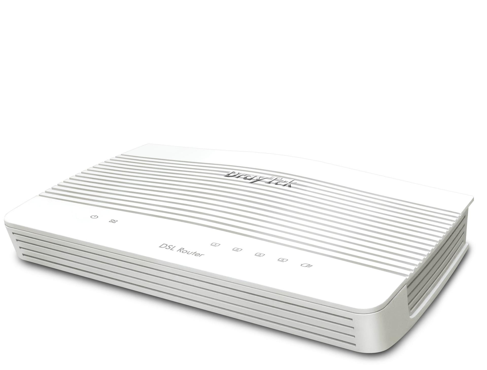 DrayTek V2763 VDSL & Ethernet Router Front Angle Image