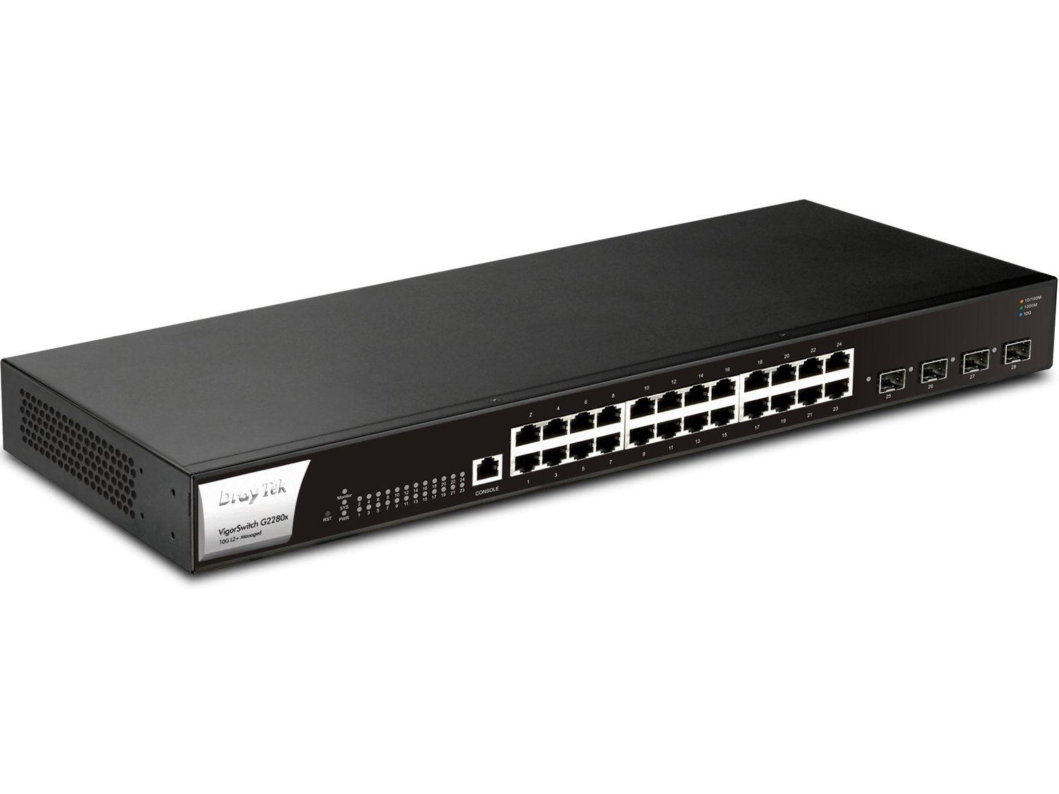 DrayTek VSQ2200X 16-Port Smart Managed Switch