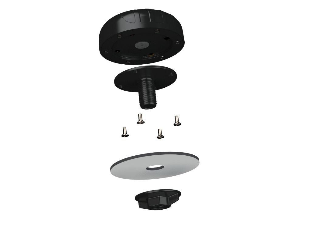 PUCK-2 Omni-Directional LTE Vandal Resistant Antenna Spigot Mount 4cm