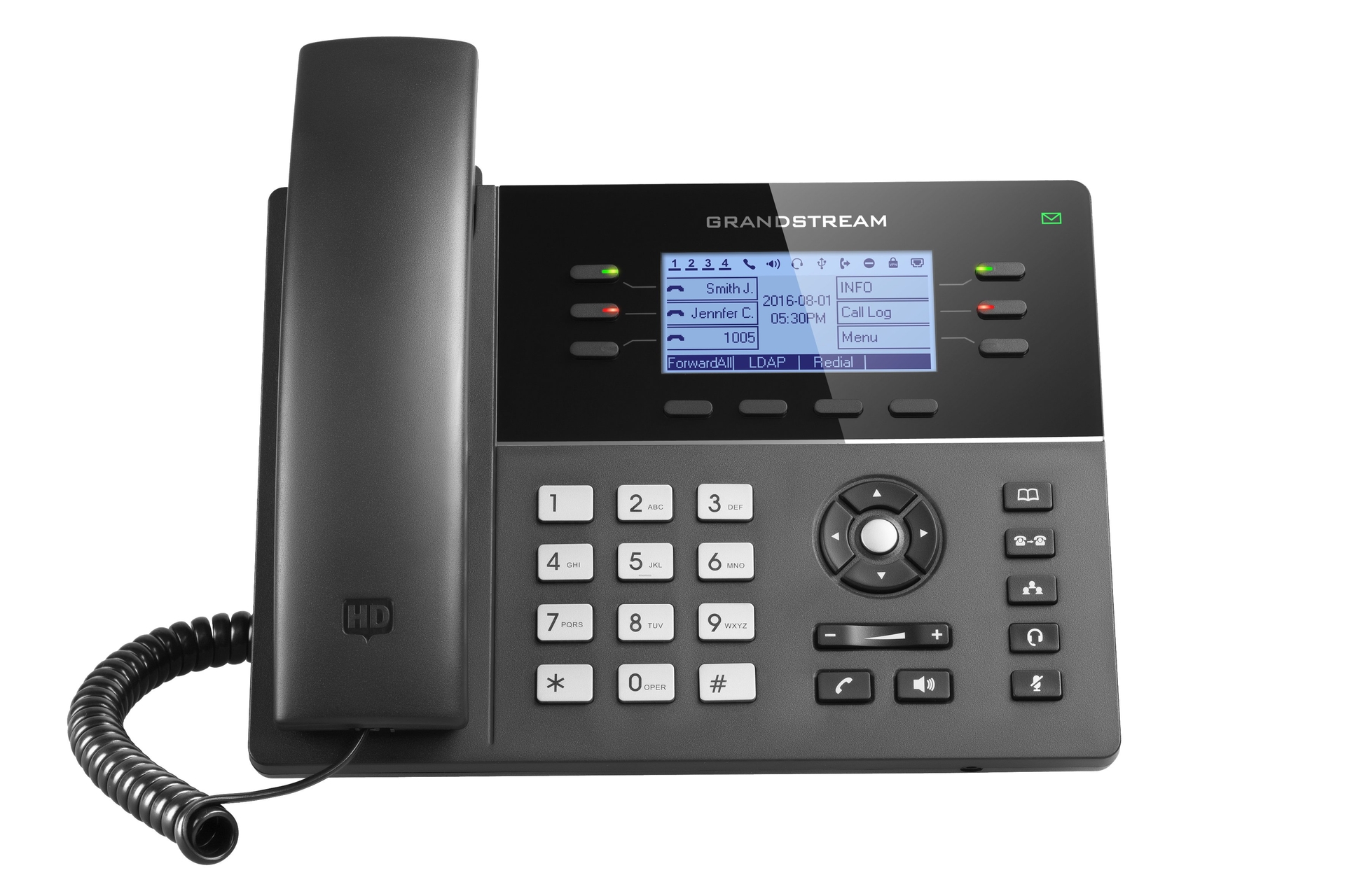 Grandstream GXP1760W IPPhone Front