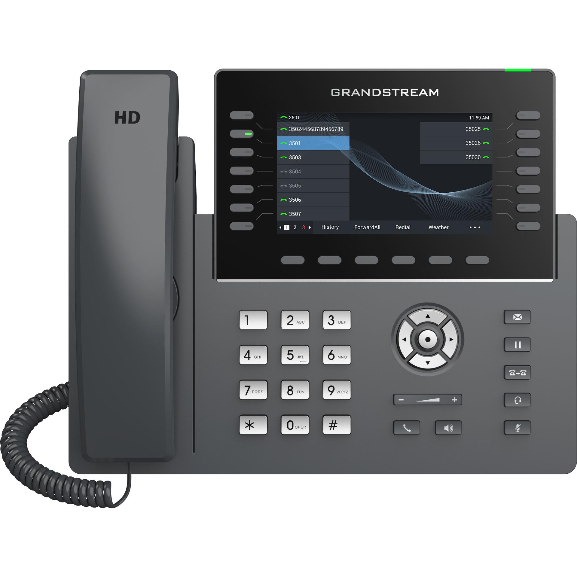 Grandstream GRP2650 14-Line IP Phone Front Image