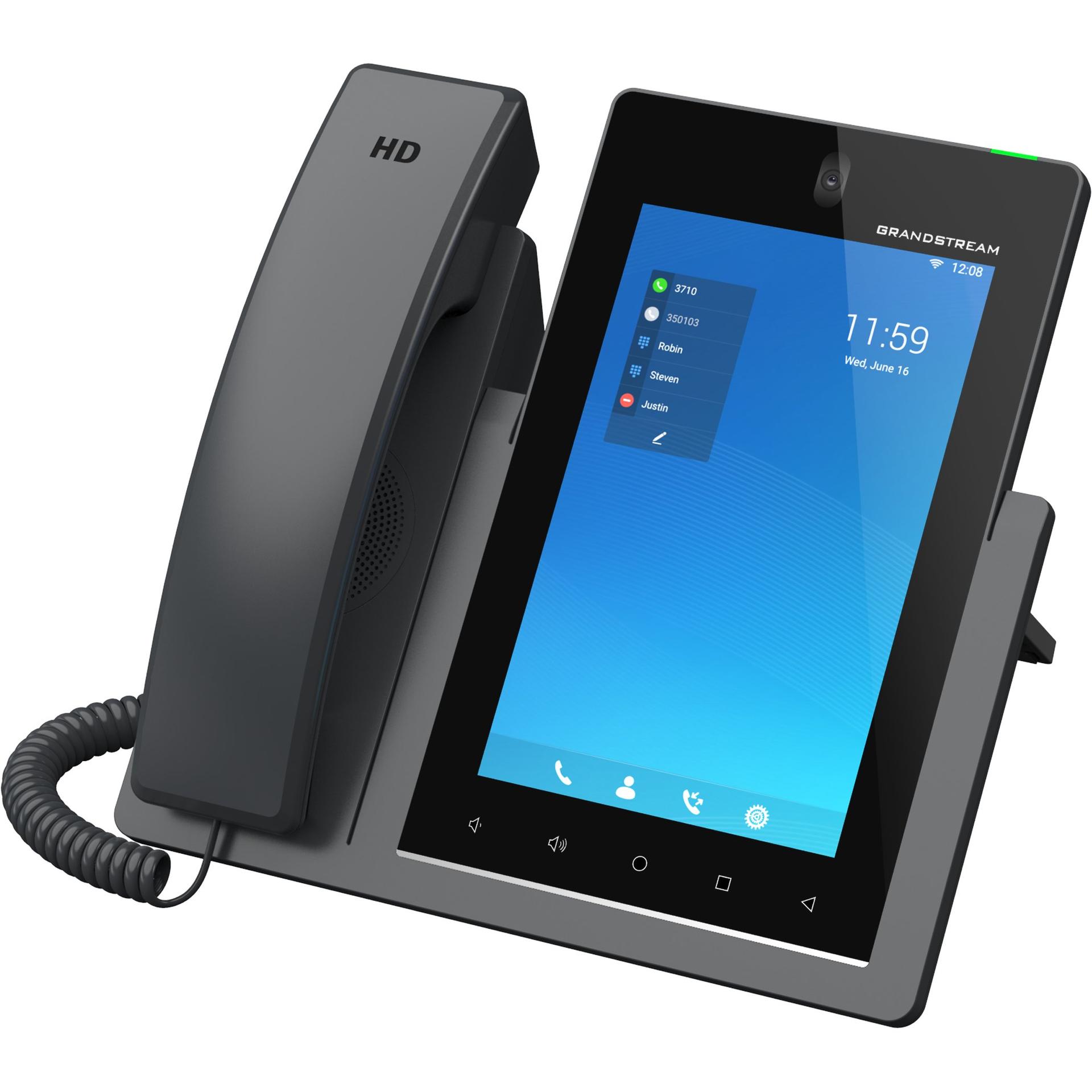 Grandstream GXV3470 16-Line Video IP Phone with PoE Side Image