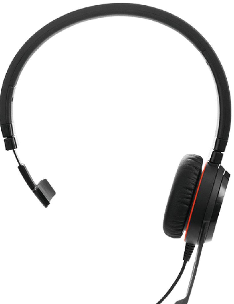 abra 30MONO-II Headset Front View