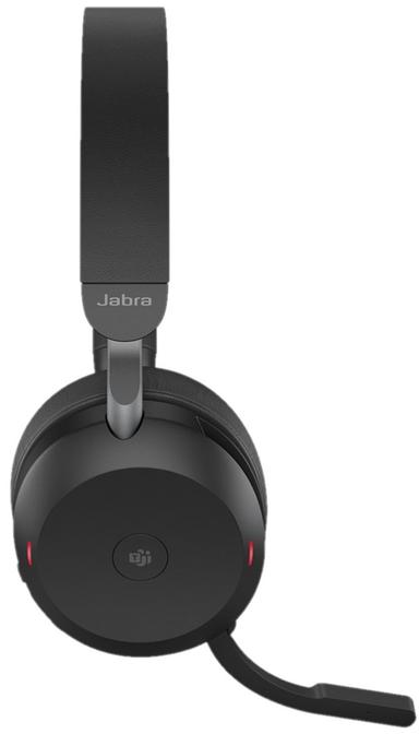 Jabra Evolve2 75 Bluetooth USB MS Stereo Headset Side View Image