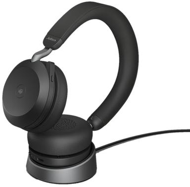 Jabra Evolve2 75 Bluetooth USB MS Stereo Headset with Charging Stand (27599-999-889)