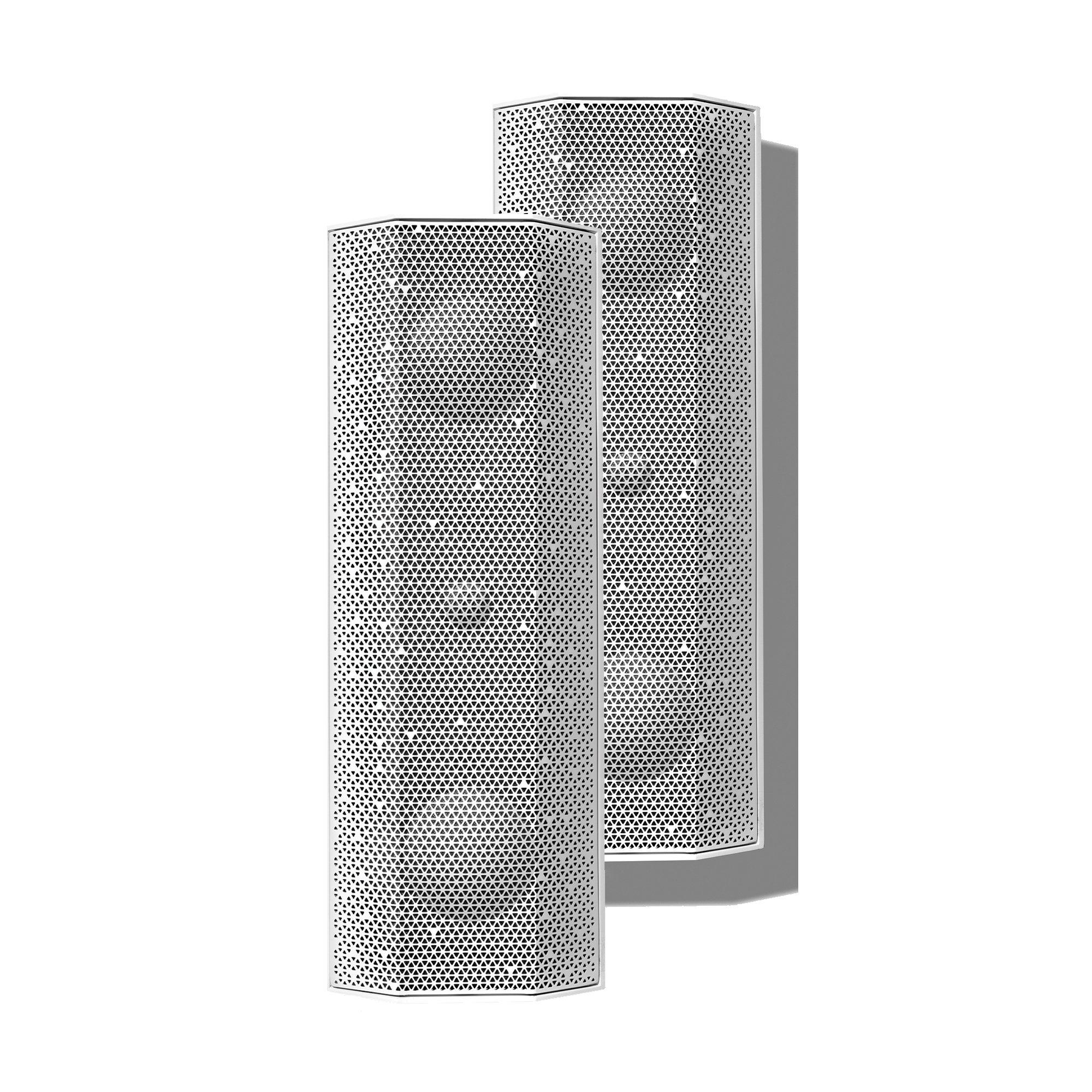 Lithe Audio iO1 Indoor & Outdoor WiFi Speakers Pair in White
