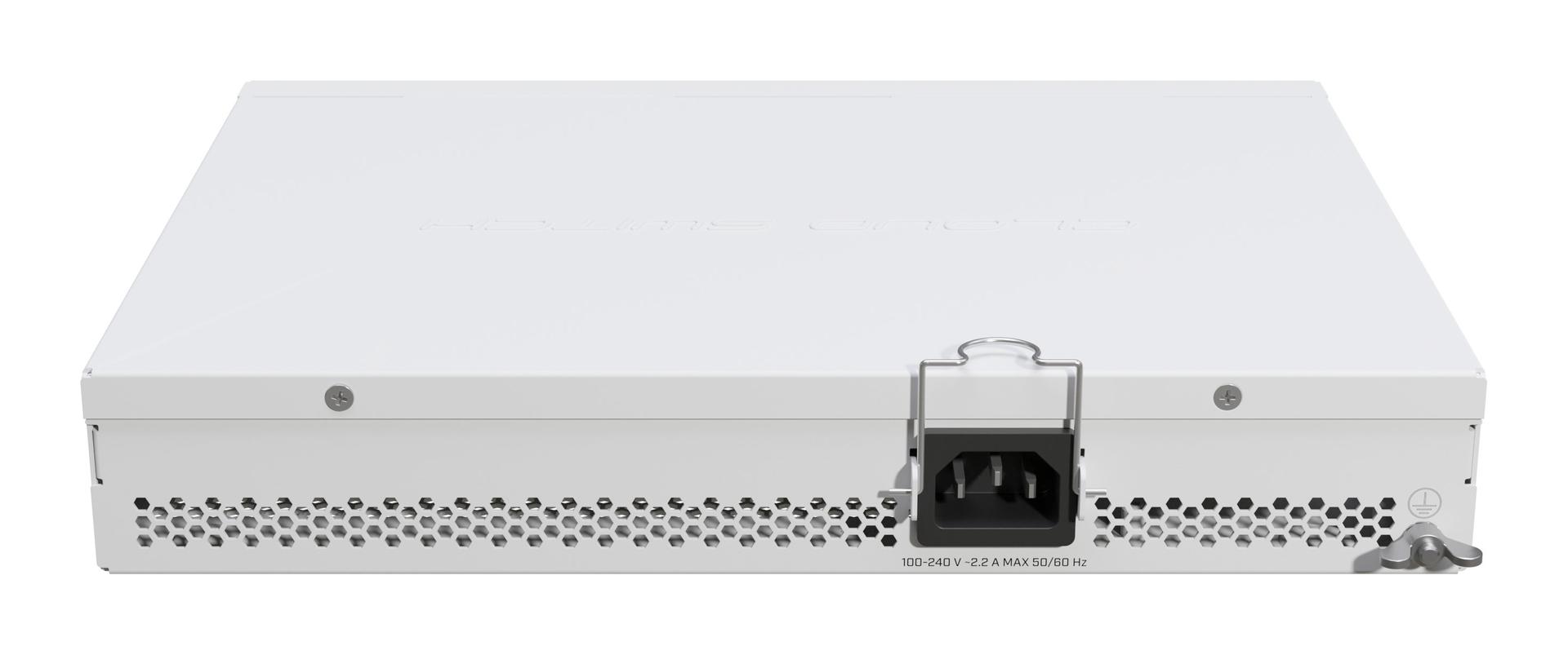 MikroTik CSS610-8P-2S+IN Gigabit PoE SFP+ 8 Port Switch Back Image