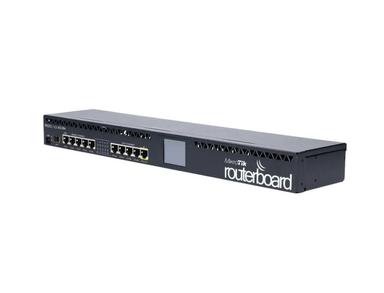 MikroTik RB2011UIAS-RM Router Front Angle