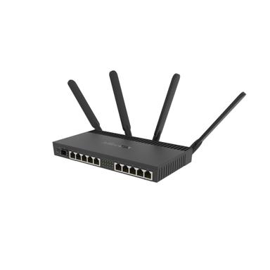 MikroTik RB4011iGS+5HacQ2HnD-IN Router Side Angle