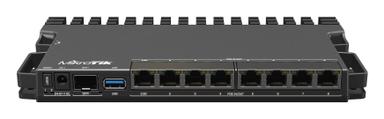 MikroTik RB5009 8-Port PoE Router (RB5009UPr+S+IN) Front Image