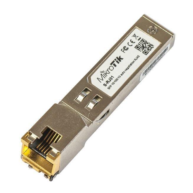 MikroTik RJ45 SFP 10/100/1000M Copper Module - S-RJ01